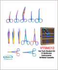 Vet Tech Kit Multicolor 12 with Metal Case