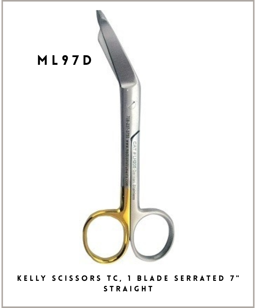 LEFT HANDED BANDAGE SCISSORS 5½"