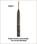 Flexible Periotome 3mm Straight Fine Serrated Gold Blade