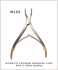 Microlite Friedman Rongeurs Light Bite 6" Gold Handle