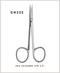 IRIS SCISSORS STR 4.5"