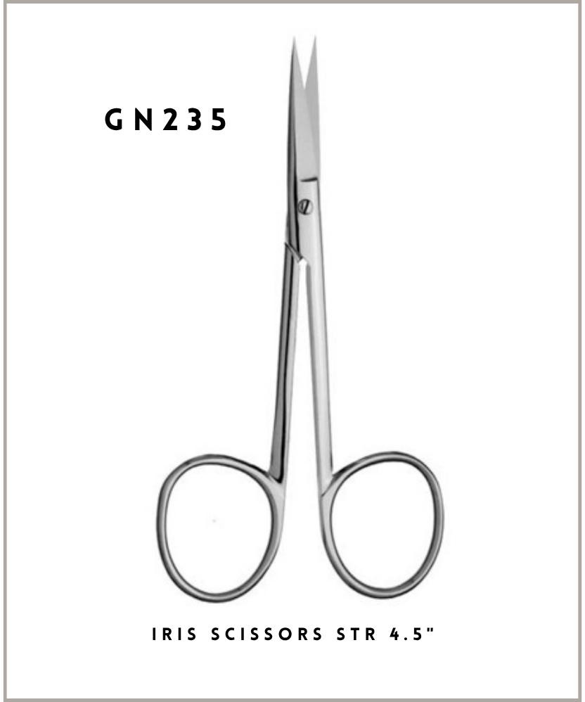 IRIS SCISSORS STR 4.5"