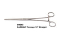 Carmalt Forceps 10" Straight German Grade