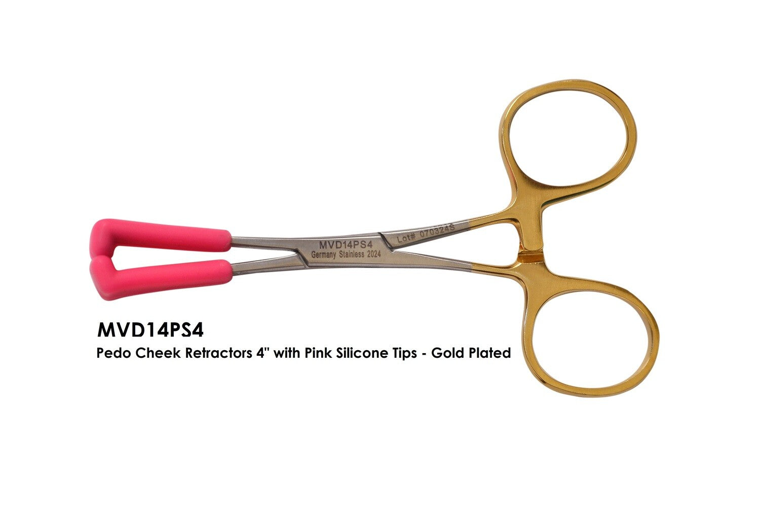 Lip Retractor 4" Silicone Tips